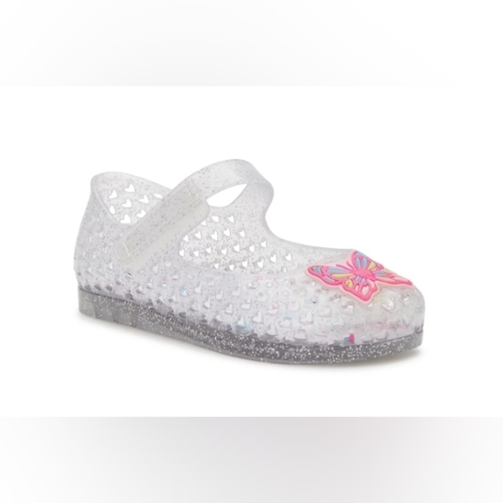 Wonder Nation  Girls Jelly Flat Sandal